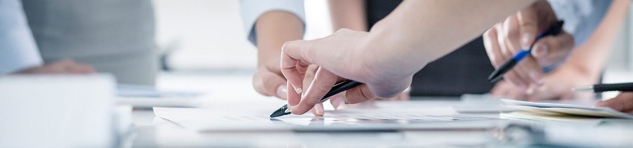 Financial transactions concept image
